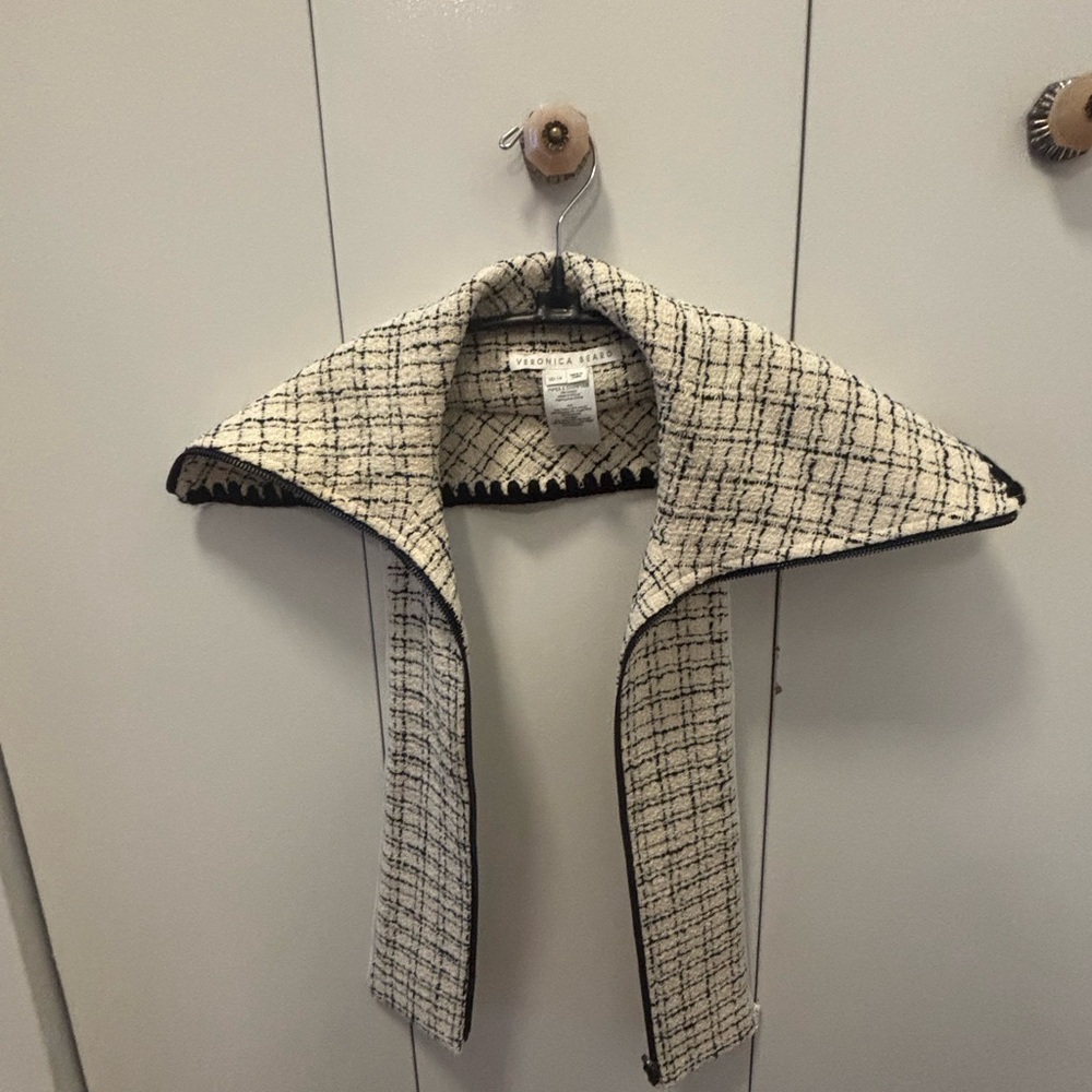 Veronica Beard Plaid Dickey
